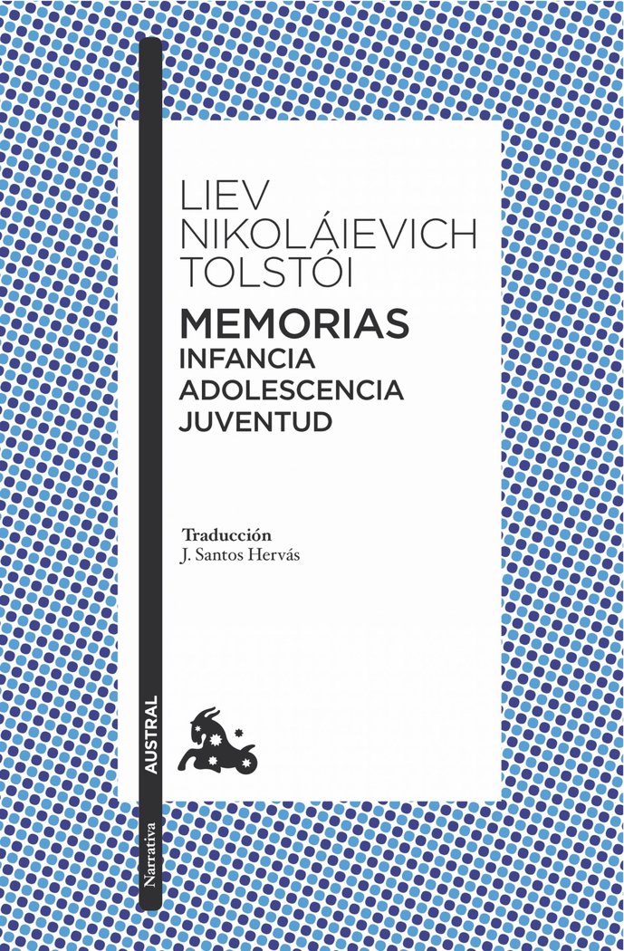 Memorias. Infancia/Adolescencia/Juventud, de Tolstói, Liev N. | portada del libro