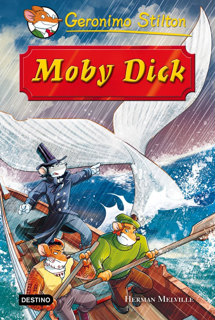 Moby Dick, de Stilton, Geronimo | portada del libro