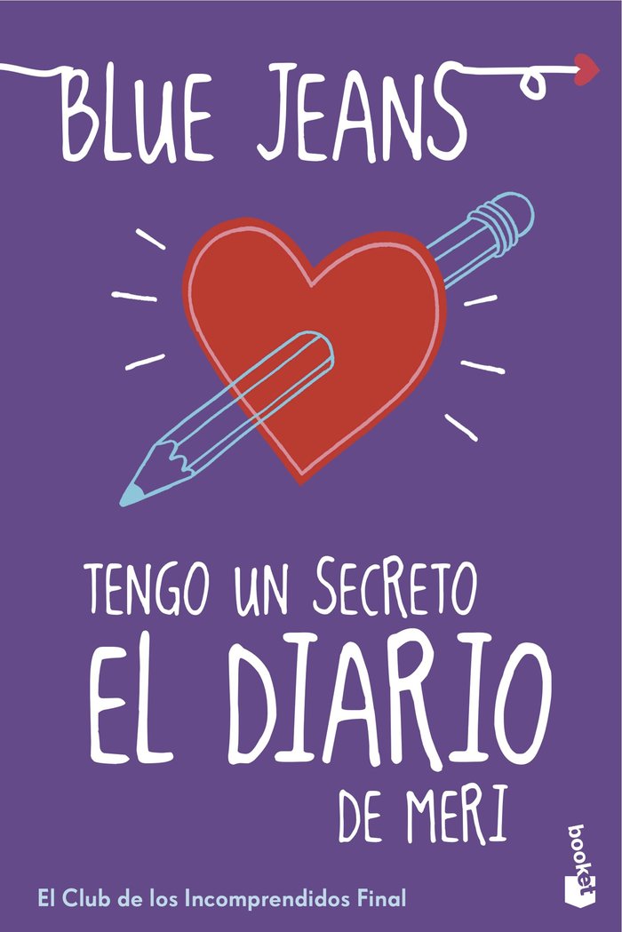 Tengo un secreto: El diario de Meri, de Blue Jeans | portada del libro