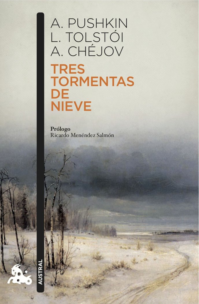 Tres tormentas de nieve, de Pushkin, Aleksander | portada del libro