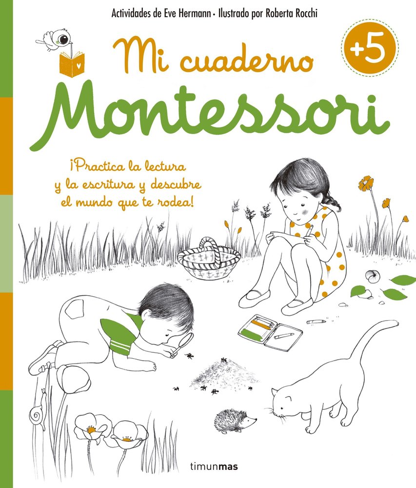 Mi cuaderno Montessori +5, de Herrmann, Ève | portada del libro