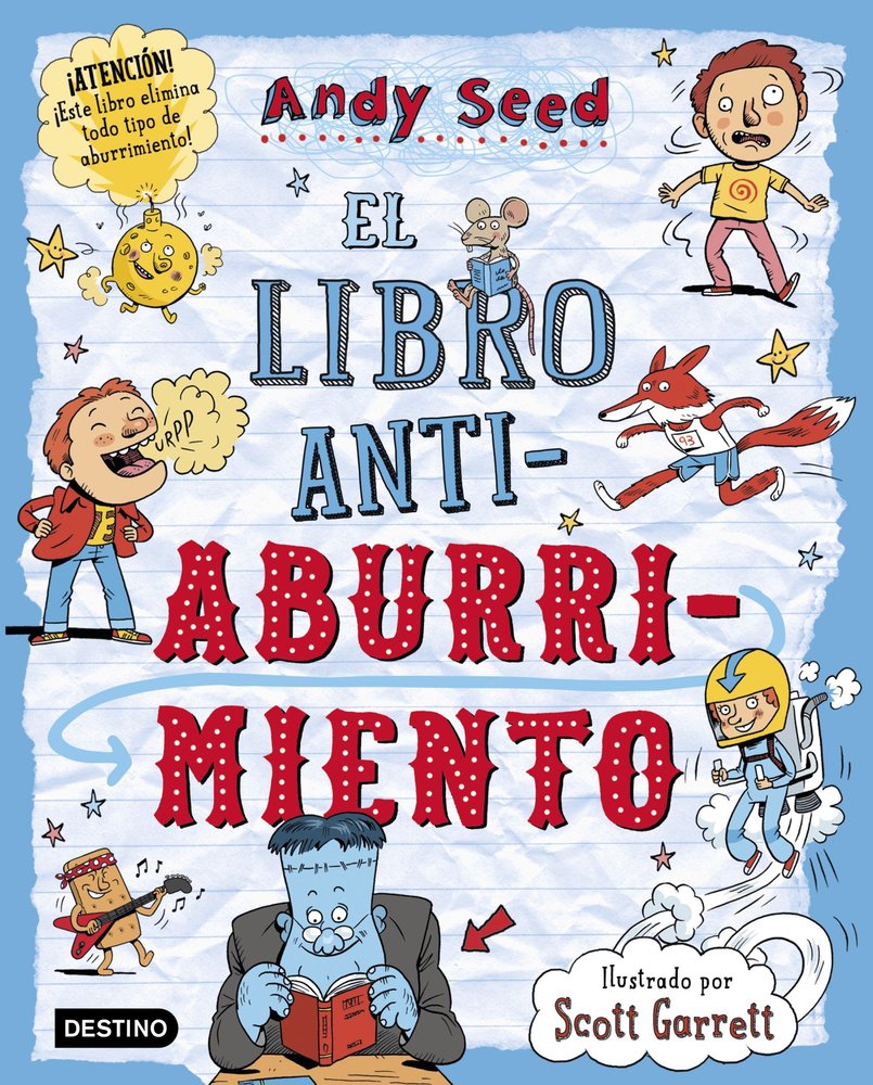 El libro antiaburrimiento, de Seed, Andy | portada del libro