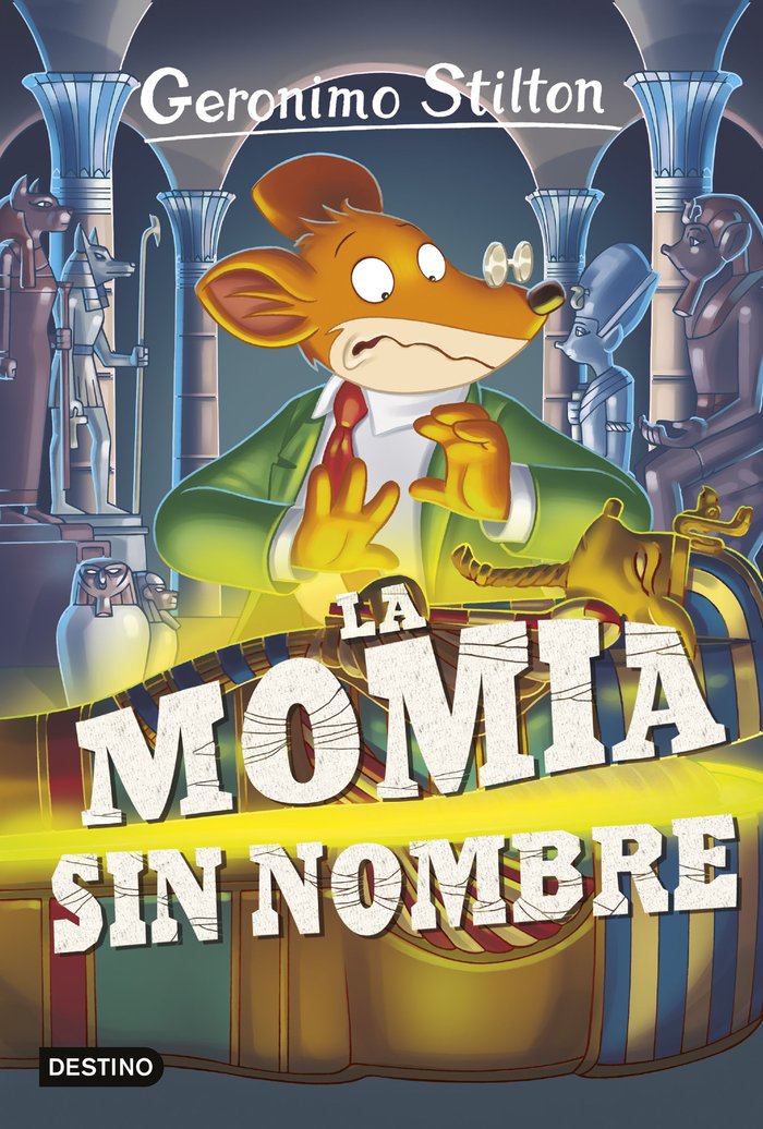 La momia sin nombre, de Stilton, Geronimo | portada del libro