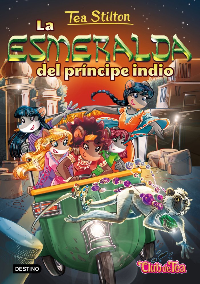 La esmeralda del príncipe indio, de Stilton, Tea | portada del libro