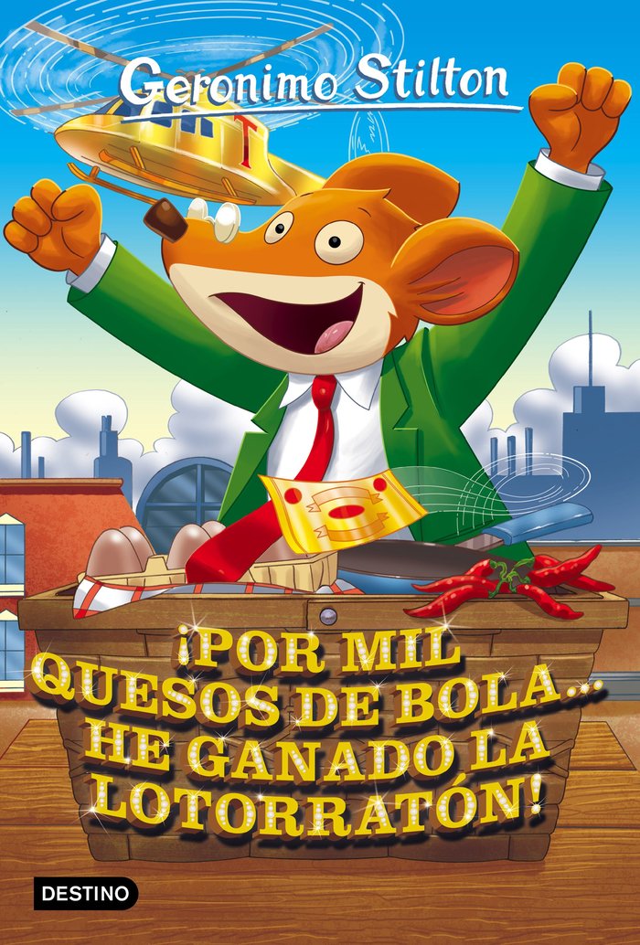 ¡Por mil quesos de bola... he ganado la lotorratón!, de Stilton, Geronimo | portada del libro