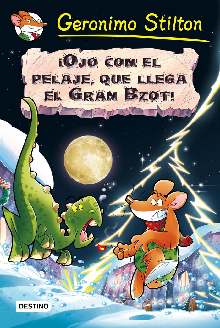 ¡Ojo con el pelaje, que llega el Gran Bzot!, de Stilton, Geronimo | portada del libro