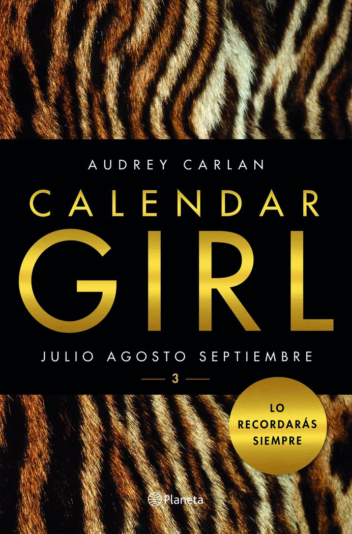Calendar Girl 3, de Carlan | portada del libro