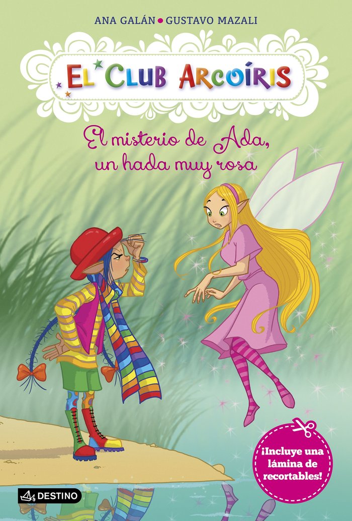 El misterio de Ada, un hada muy rosa, de Galán | portada del libro