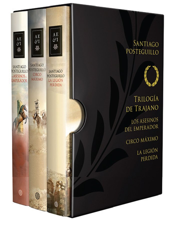 Estuche Trilogía de Trajano, de Posteguillo, Santiago | portada del libro