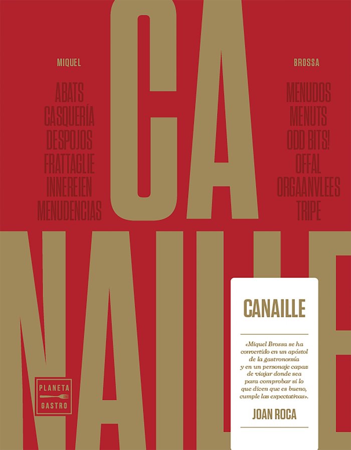 Canaille, de Brossa Real | portada del libro