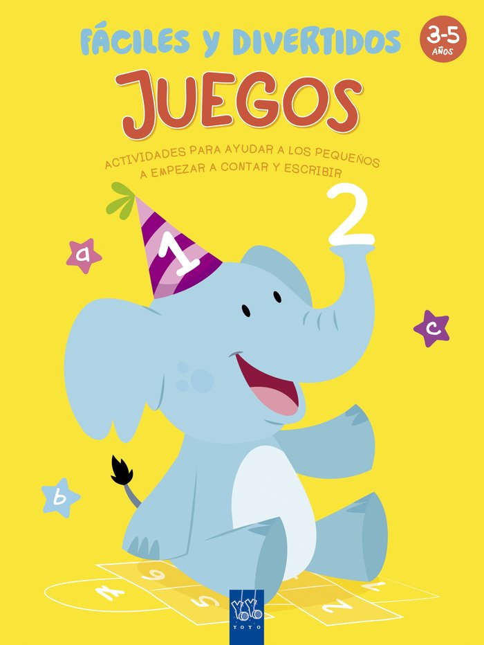 Juegos fáciles y divertidos, de YOYO | portada del libro