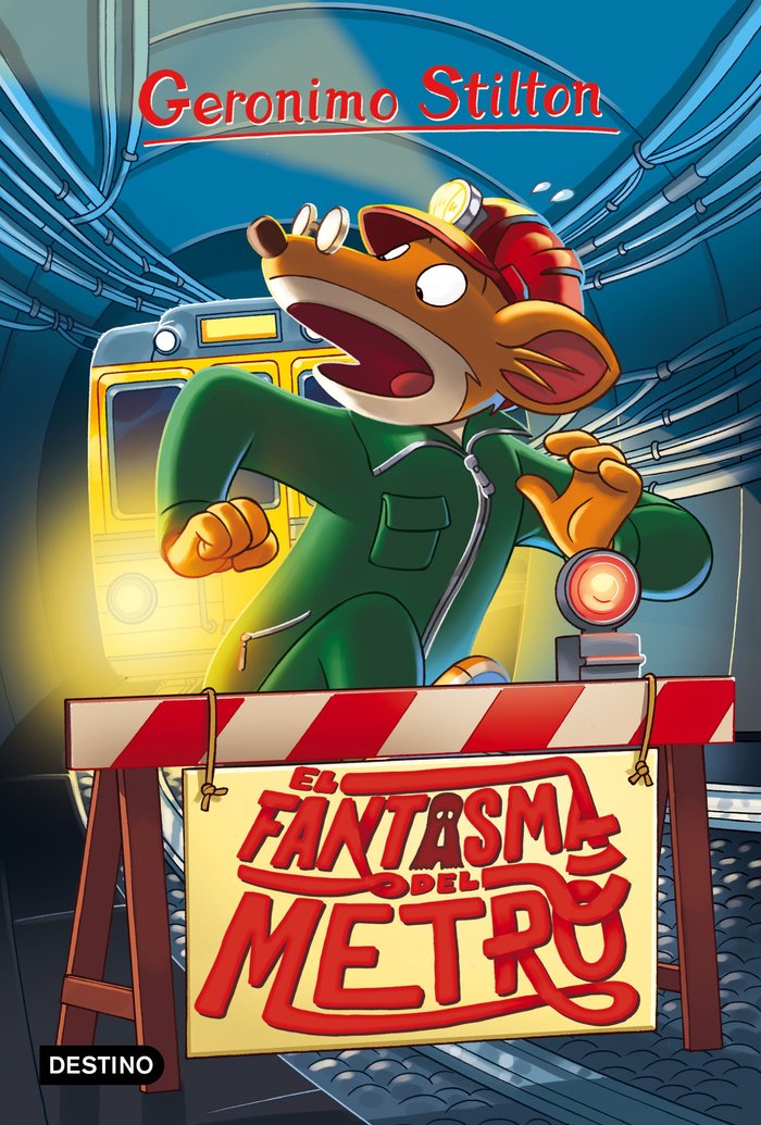 El fantasma del metro, de Stilton, Geronimo | portada del libro
