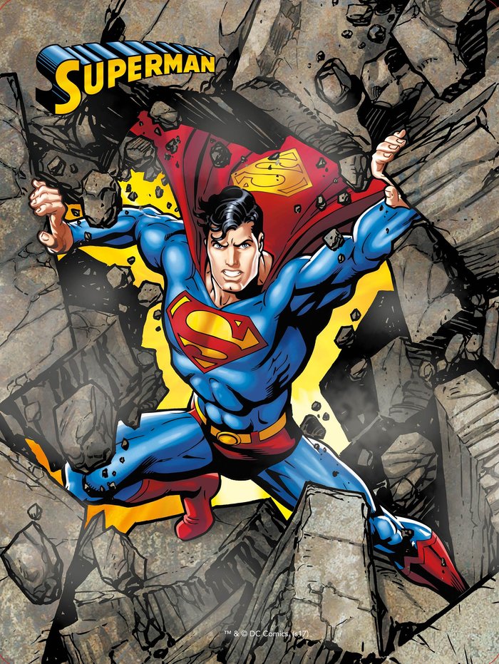 Superman. Caja metálica, de DC Superhéroes | portada del libro