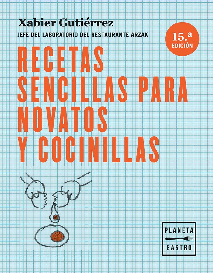 Recetas sencillas para novatos y cocinillas, de Gutiérrez | portada del libro