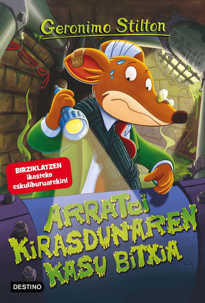 Arratoi kirasdunaren kasu bitxia, de Stilton | portada del libro