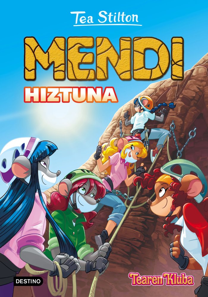 Tea Stilton. Mendi hiztuna, de Stilton | portada del libro