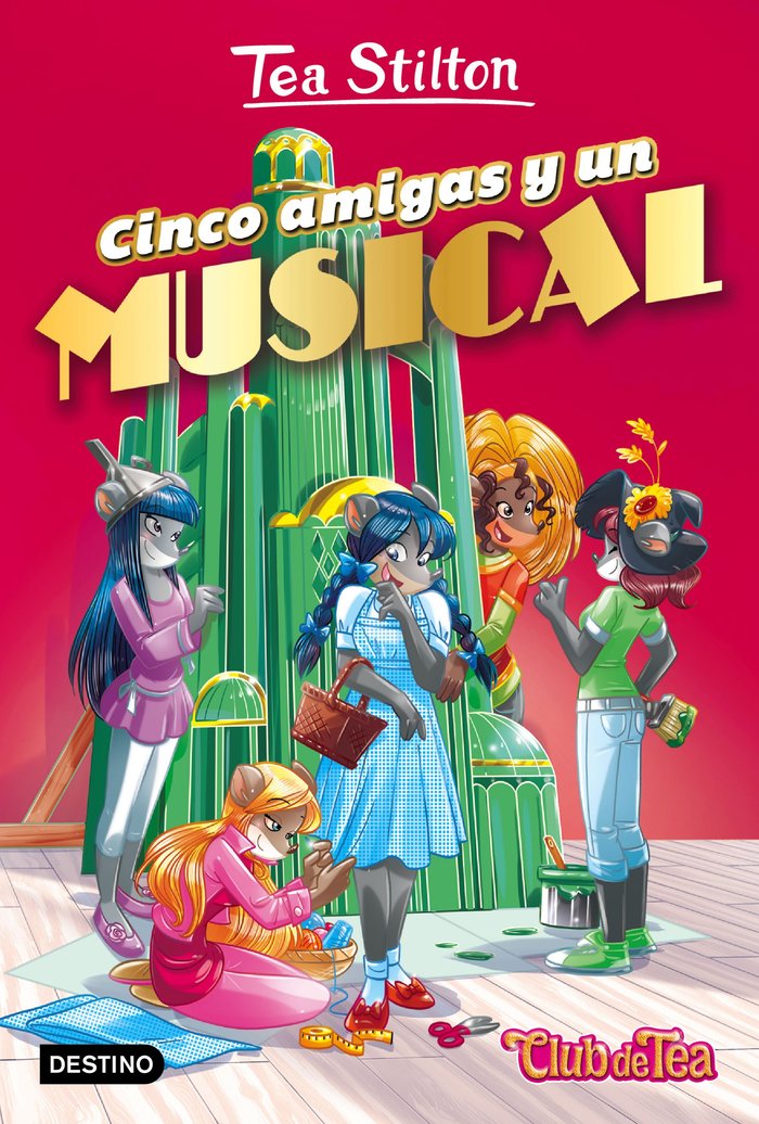 Cinco amigas y un musical, de Stilton, Tea | portada del libro