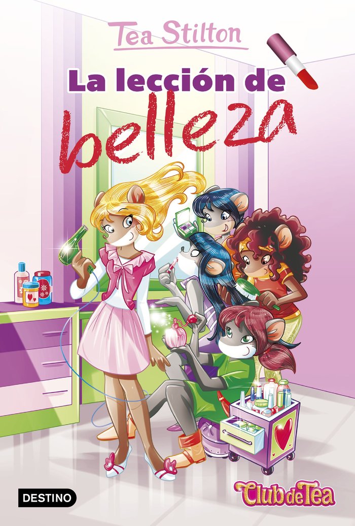 La lección de belleza, de Stilton, Tea | portada del libro