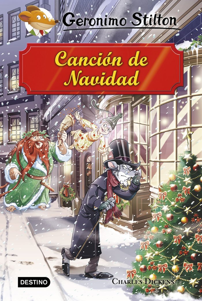 Canción de Navidad, de Stilton, Geronimo | portada del libro