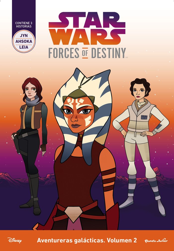 Star Wars. Forces of Destiny. Aventureras galácticas. Volumen 2, de Star Wars | portada del libro