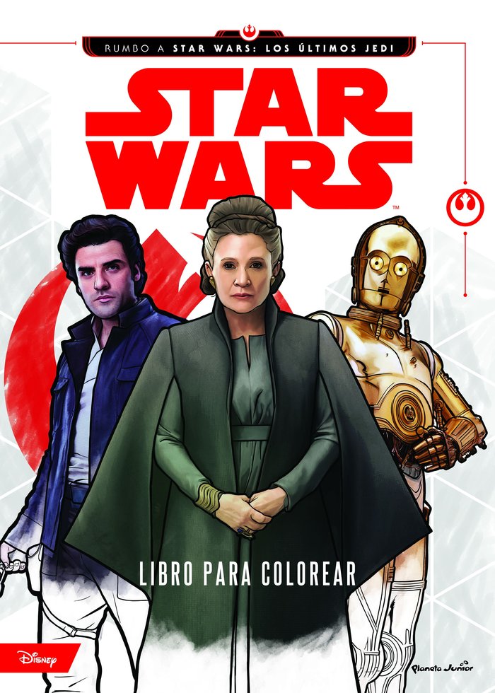 Star Wars. Rumbo a los últimos Jedi. Libro para colorear, de Star Wars | portada del libro
