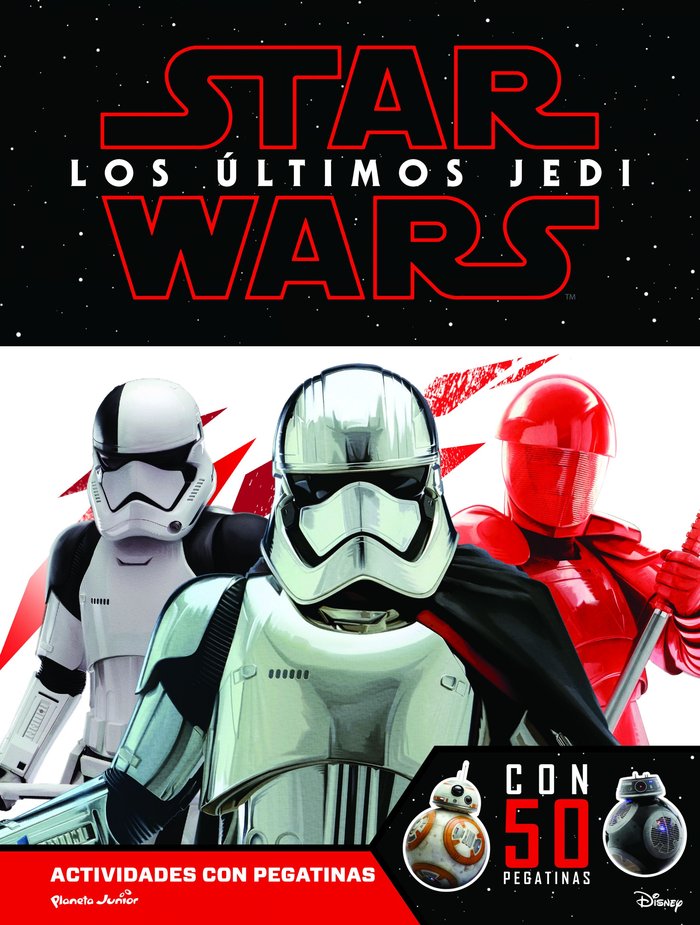 Star Wars. Los últimos Jedi. Actividades con pegatinas, de Star Wars | portada del libro
