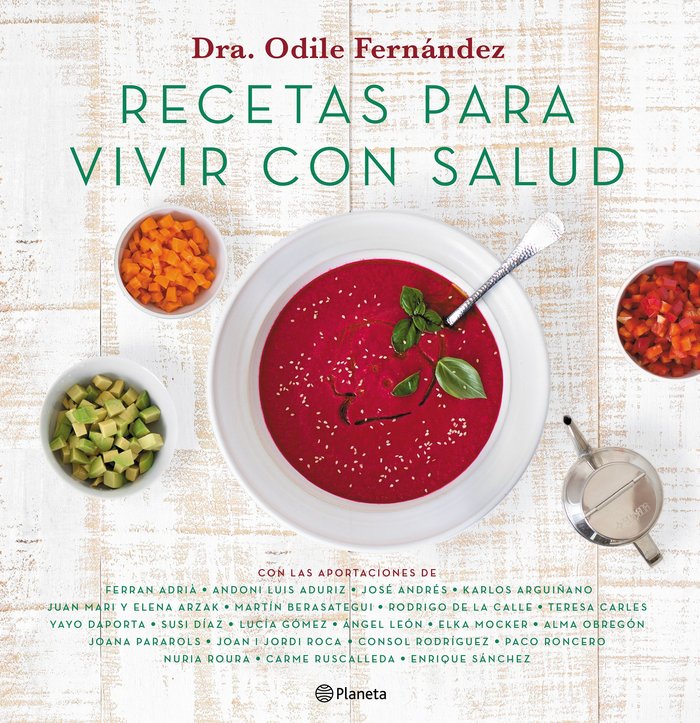 Recetas para vivir con salud, de Fernández, Odile | portada del libro