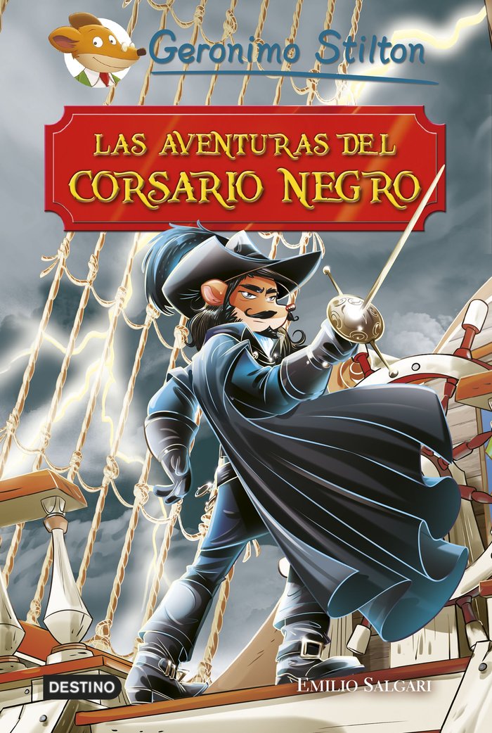 Las aventuras del Corsario Negro, de Stilton, Geronimo | portada del libro