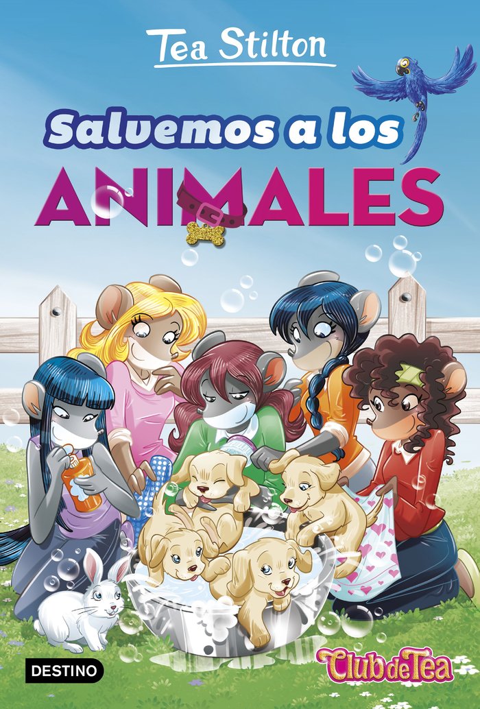 Salvemos a los animales, de Stilton, Tea | portada del libro