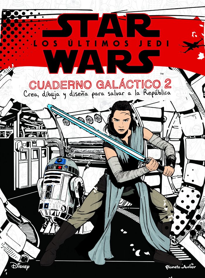 Star Wars. Los últimos Jedi. Cuaderno galáctico, de Star Wars | portada del libro