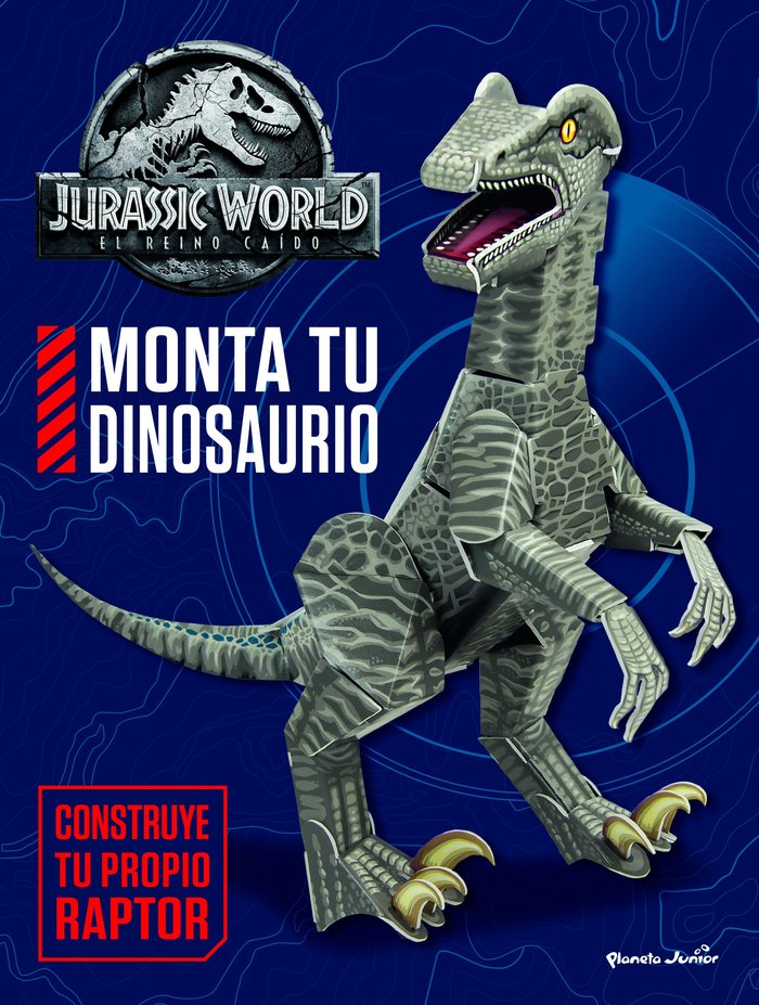Jurassic World. El reino caído. Monta tu dinosaurio, de Universal Studios | portada del libro