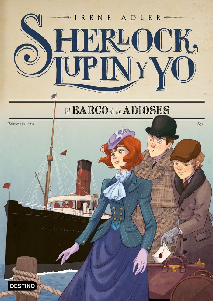 El barco de los adioses, de Adler, Irene | portada del libro