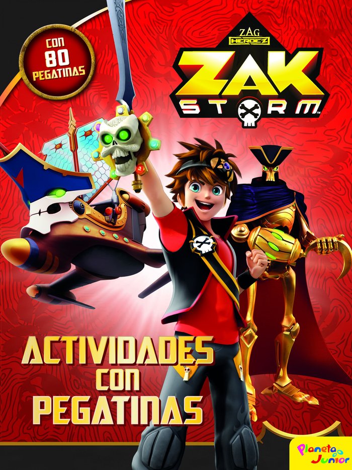Zak Storm. Actividades con pegatinas, de Zak Storm | portada del libro
