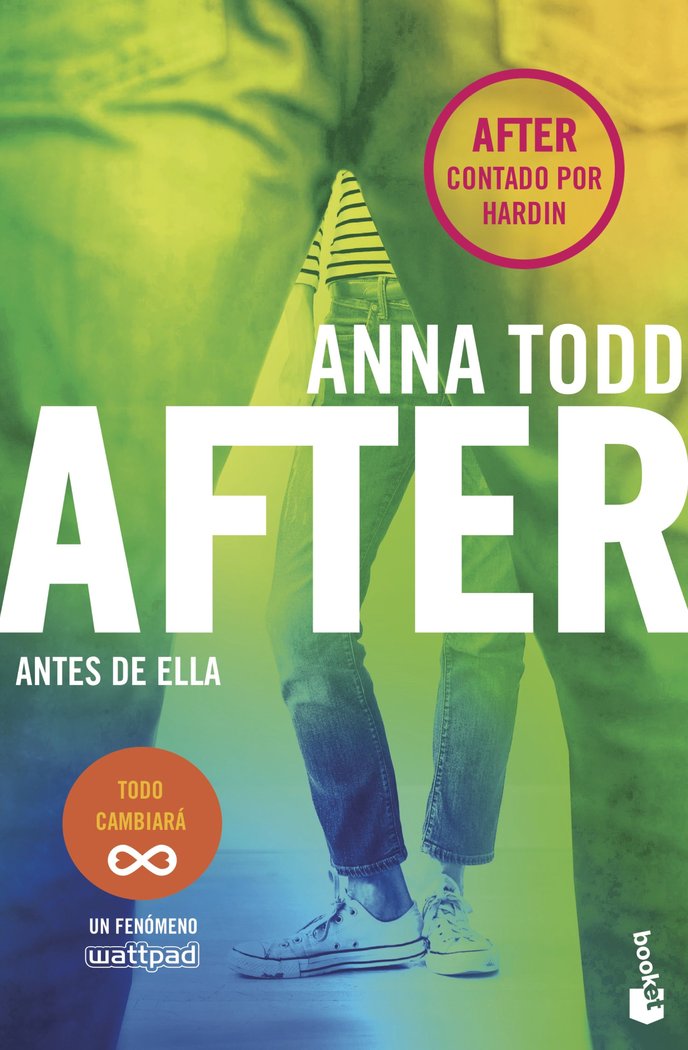 After. Antes de ella (Serie After), de Todd, Anna | portada del libro