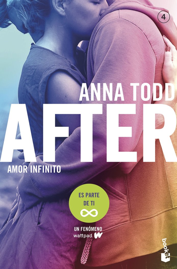 After. Amor infinito (Serie After 4), de Todd, Anna | portada del libro
