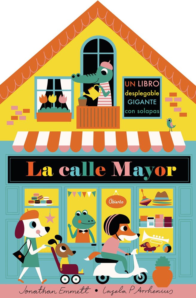 La calle mayor. Libro acordeón, de Arrhenius, Ingela P. | portada del libro
