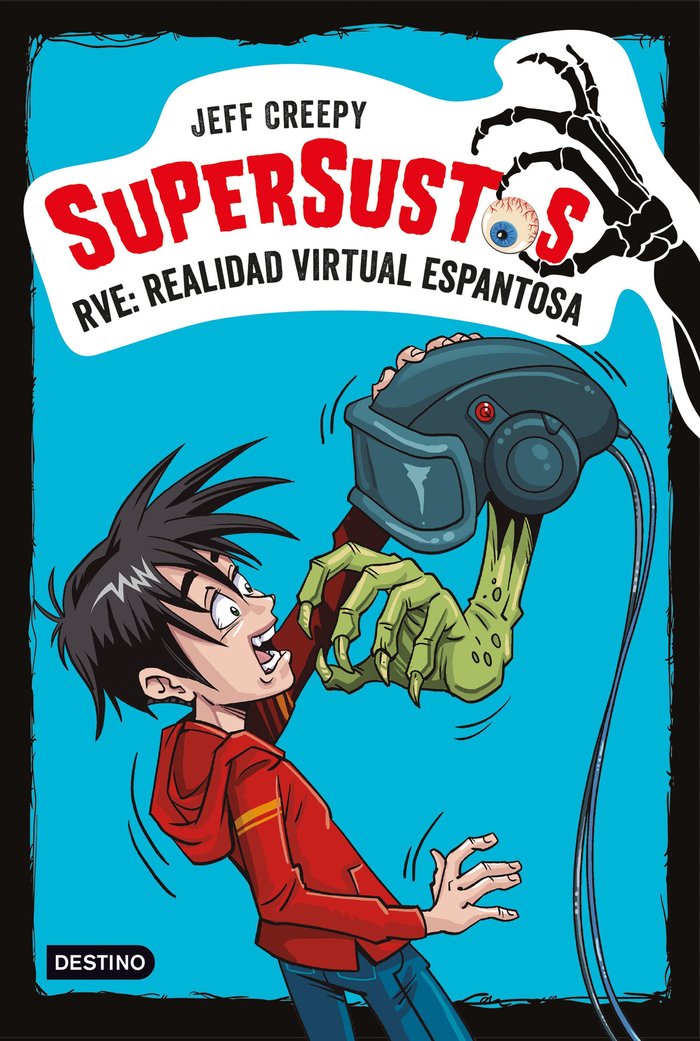 Supersustos. RVE: Realidad virtual espantosa, de Creepy | portada del libro