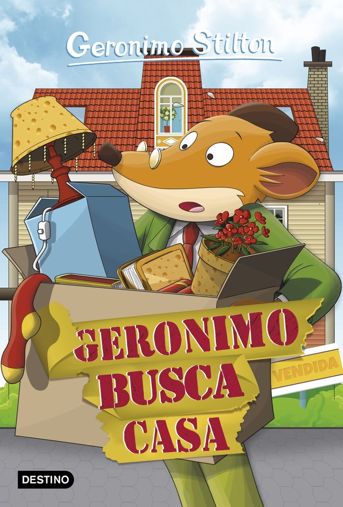 Geronimo busca casa, de Stilton, Geronimo | portada del libro