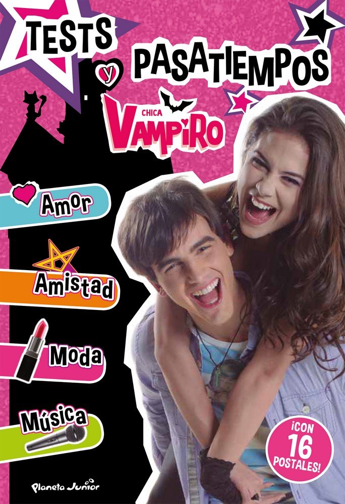 CHICA VAMPIRO. TESTS Y PASATIEMPOS, de CHICA VAMPIRO | portada del libro