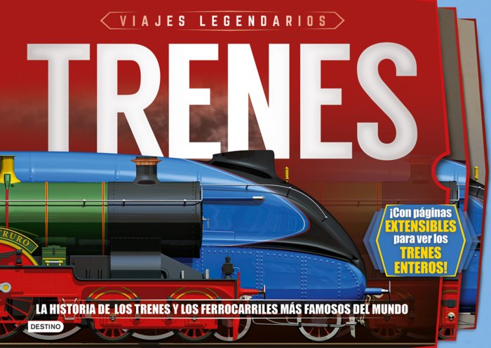 Trenes, de Steele | portada del libro