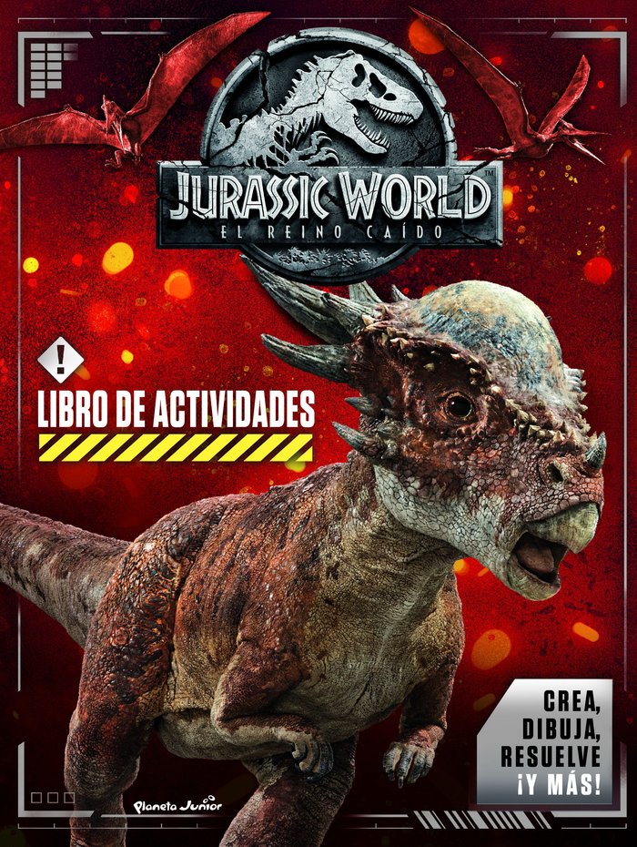 Jurassic World. El reino caído. Libro de actividades, de Universal Studios | portada del libro