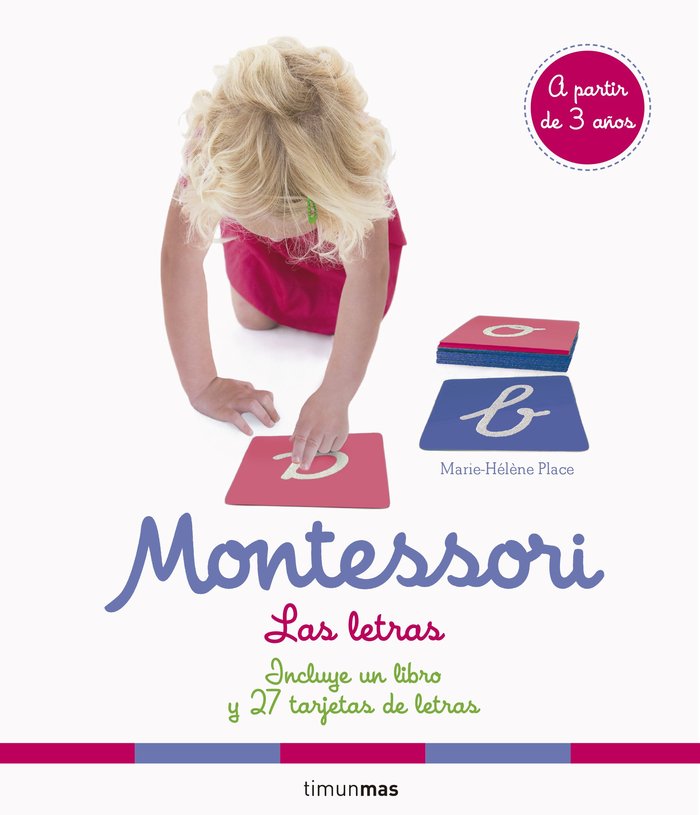 Montessori. Las letras, de Place, Marie Hélène | portada del libro