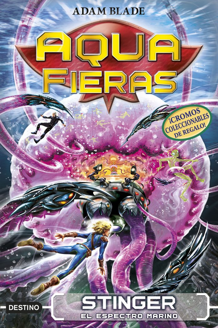Stinger, el espectro marino, de Blade, Adam | portada del libro