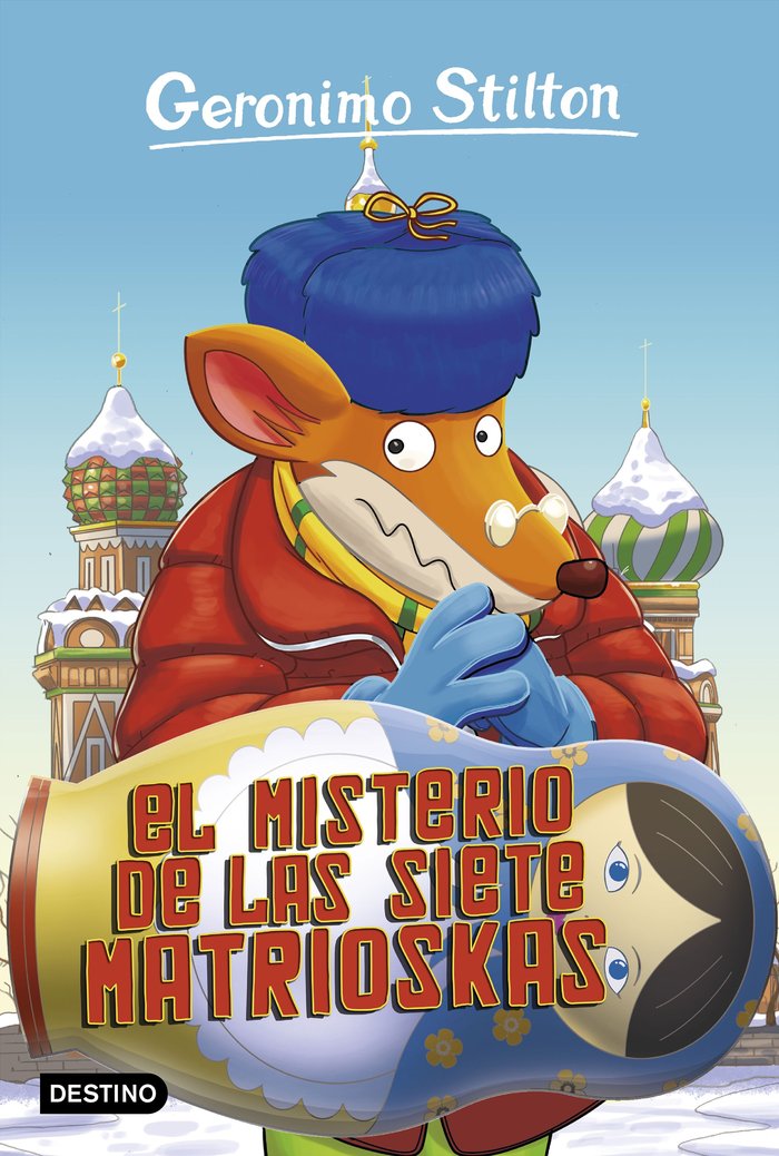El misterio de las siete matrioskas, de Stilton, Geronimo | portada del libro