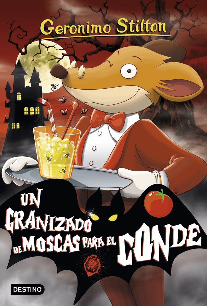 Un granizado de moscas para el conde, de Stilton, Geronimo | portada del libro