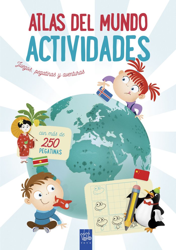 Atlas del mundo. Actividades, de YOYO | portada del libro