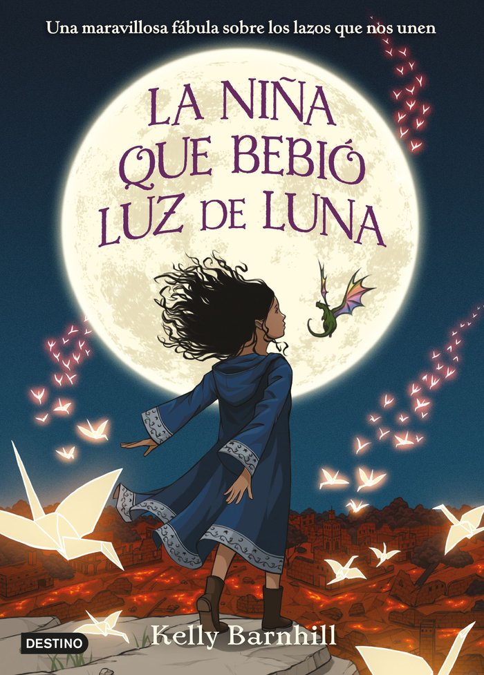 La niña que bebió luz de luna, de Barnhill, Kelly | portada del libro