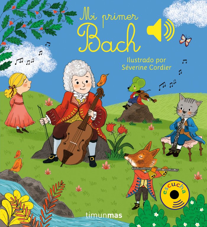 Mi primer Bach, de Cordier, Severine | portada del libro