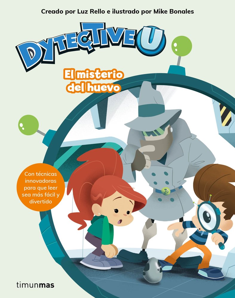 DytectiveU. El misterio del huevo, de Rello | portada del libro