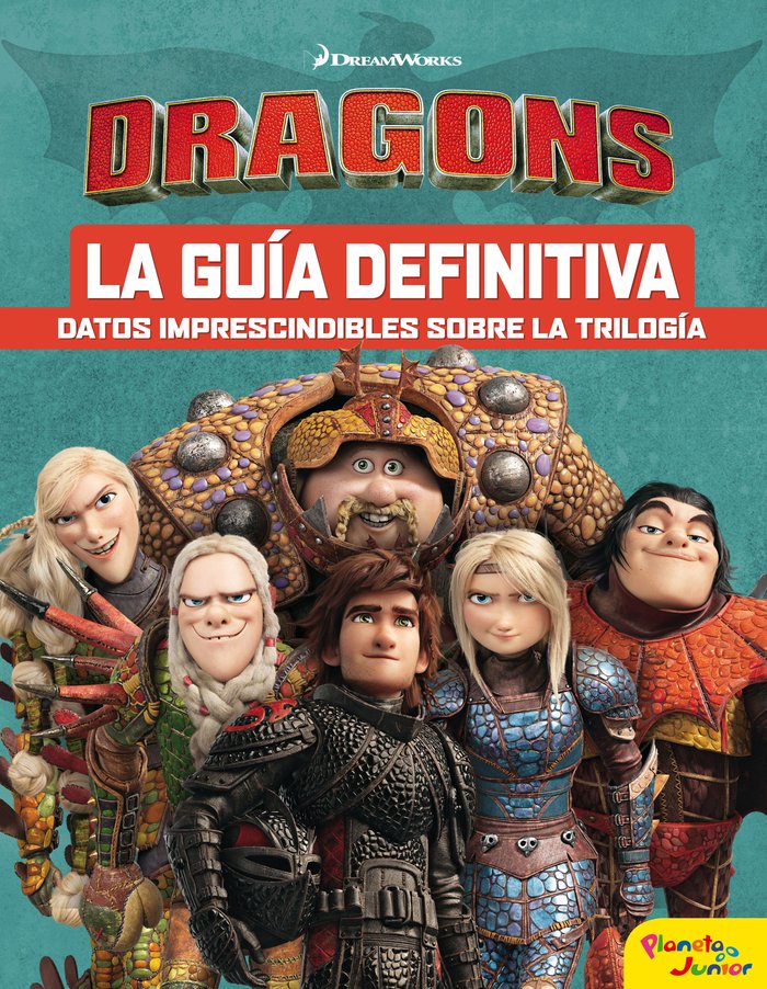 Cómo entrenar a tu dragón. La guía definitiva, de Dreamworks | portada del libro